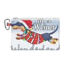 Weiner T- Shirt Walking In A Weiner Wonderland T- Shirt (1) Weiner T- Shirt Walking In A Weiner Wonderland T- Shirt Welder T- Shirt Funny Welder T- Shirt Canvas Cosmetic Bag (Medium)