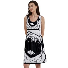 Black Pug Dog If I Cant Bring My Dog I T- Shirt Black Pug Dog If I Can t Bring My Dog I m Not Going Classic Skater Dress