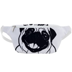 Black Pug Dog If I Cant Bring My Dog I T- Shirt Black Pug Dog If I Can t Bring My Dog I m Not Going Waist Bag 