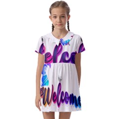 Arts Kids  Asymmetric Collar Dress