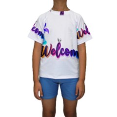 Arts Kids  Short Sleeve Swimwear by Internationalstore