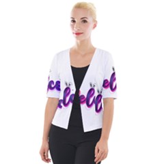 Arts Cropped Button Cardigan by Internationalstore