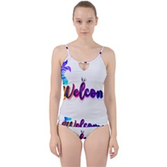 Arts Cut Out Top Tankini Set by Internationalstore