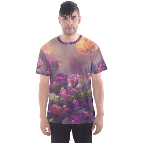 Floral Blossoms  Men s Sport Mesh T-shirt by Internationalstore