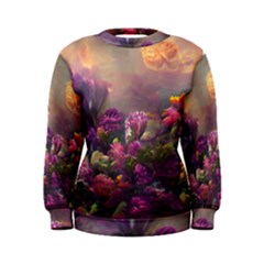 Floral Blossoms  Women s Sweatshirt by Internationalstore