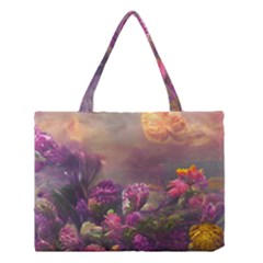 Floral Blossoms  Medium Tote Bag by Internationalstore