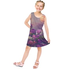 Floral Blossoms  Kids  Tunic Dress by Internationalstore