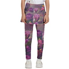 Floral Blossoms  Kids  Skirted Pants by Internationalstore