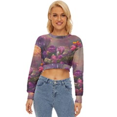 Floral Blossoms  Lightweight Long Sleeve Sweatshirt by Internationalstore