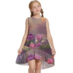 Floral Blossoms  Kids  Frill Swing Dress by Internationalstore
