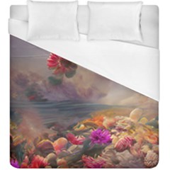 Floral Blossoms  Duvet Cover (king Size) by Internationalstore