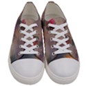 Floral Blossoms  Women s Low Top Canvas Sneakers View1