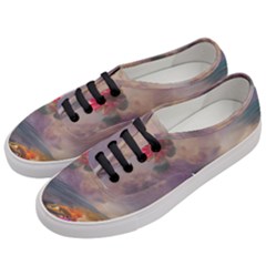 Floral Blossoms  Women s Classic Low Top Sneakers by Internationalstore