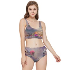 Floral Blossoms  Frilly Bikini Set by Internationalstore