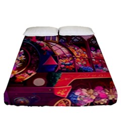 Fantasy  Fitted Sheet (queen Size) by Internationalstore