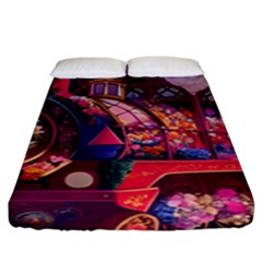 Fantasy  Fitted Sheet (king Size)