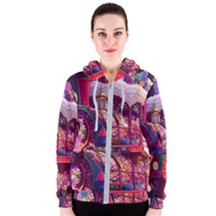 Fantasy  Women s Zipper Hoodie