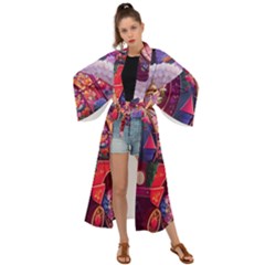 Fantasy  Maxi Kimono by Internationalstore