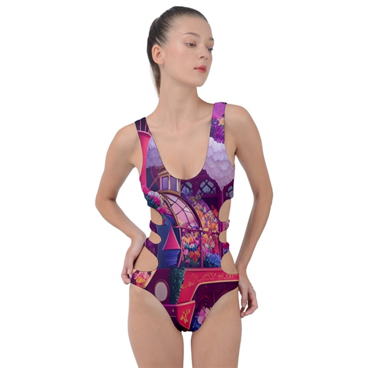 Fantasy  Side Cut Out Swimsuit
