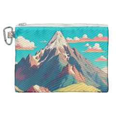 Mountain Mount Fuji Canvas Cosmetic Bag (xl) by Pakjumat