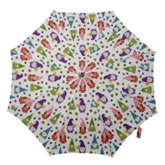 Gnomes Seamless Fantasy Pattern Hook Handle Umbrellas (large) by Pakjumat