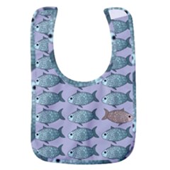 Fishes Pattern Background Theme Baby Bib by Pakjumat