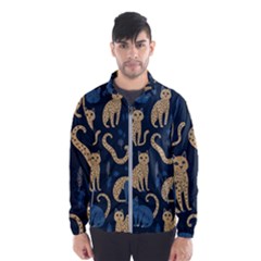 Cat Pattern Animal Men s Windbreaker by Pakjumat