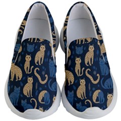 Cat Pattern Animal Kids Lightweight Slip Ons by Pakjumat