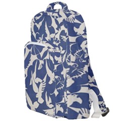 Bird Animal Animal Background Double Compartment Backpack by Pakjumat
