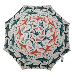 Fish Shark Animal Pattern Hook Handle Umbrellas (large)