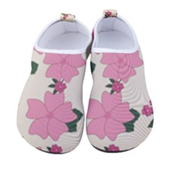 Floral Vintage Flowers Men s Sock-style Water Shoes
