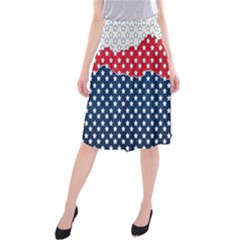 Illustrations Stars Midi Beach Skirt