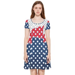 Illustrations Stars Inside Out Cap Sleeve Dress