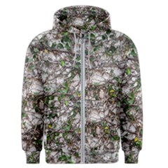 Climbing Plant At Outdoor Wall Men s Zipper Hoodie by dflcprintsclothing