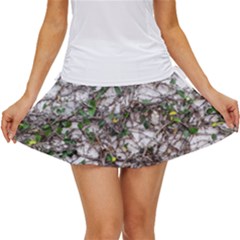 Climbing Plant At Outdoor Wall Women s Skort by dflcprintsclothing