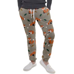 Fox Pattern Texture Men s Jogger Sweatpants by Pakjumat