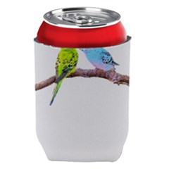 Budgies T- Shirt Cute Budgie Couple T- Shirt Can Holder by EnriqueJohnson