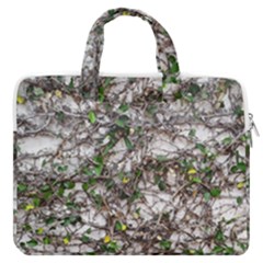 Climbing Plant At Outdoor Wall Macbook Pro 13  Double Pocket Laptop Bag