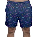 Scribble Pattern Texture Men s Shorts View1