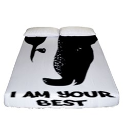 Bull Terrier T- Shirt Bull Terrier T- Shirt Fitted Sheet (king Size)