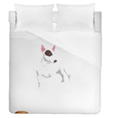 Bull Terrier T- Shirt Steal Your Heart Bull Terrier 01 T- Shirt Duvet Cover Double Side (queen Size) by EnriqueJohnson