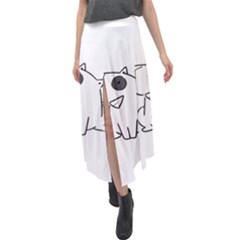 Bull Terrier T- Shirt Steal Your Heart Bull Terrier 08 T- Shirt Velour Split Maxi Skirt by EnriqueJohnson