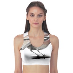 Whistle T- Shirtfinch T- Shirt Fitness Sports Bra by ZUXUMI