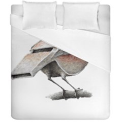 Whistle T- Shirtfinch T- Shirt Duvet Cover Double Side (california King Size)