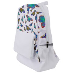 Butterflies T- Shirt Colorful Butterflies In Rainbow Colors T- Shirt Travelers  Backpack
