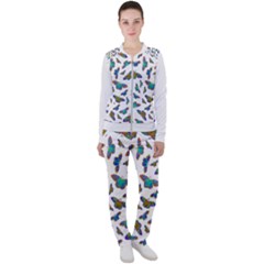 Butterflies T- Shirt Colorful Butterflies In Rainbow Colors T- Shirt Casual Jacket and Pants Set