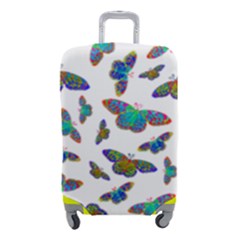 Butterflies T- Shirt Colorful Butterflies In Rainbow Colors T- Shirt Luggage Cover (Small)