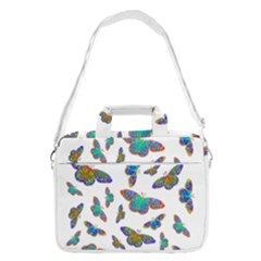 Butterflies T- Shirt Colorful Butterflies In Rainbow Colors T- Shirt MacBook Pro 16  Shoulder Laptop Bag