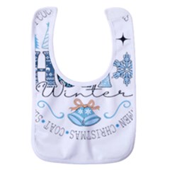 Winter Season T- Shirt Hello Winter T- Shirt Baby Bib by ZUXUMI