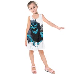 Bourbon T- Shirt Funny Bourbon T- Shirt (1) Kids  Sleeveless Dress